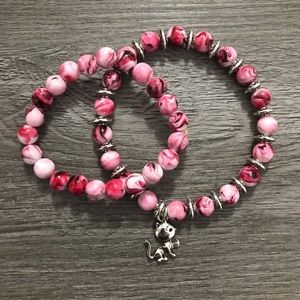 Handmade Cat Beaded Bracelet (3/ $15 eligible)